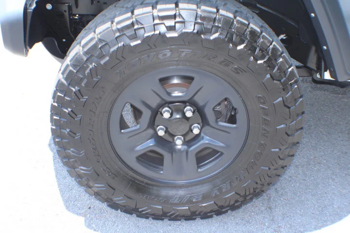 Used 2024 Bright White Clearcoat Jeep Sport image 5