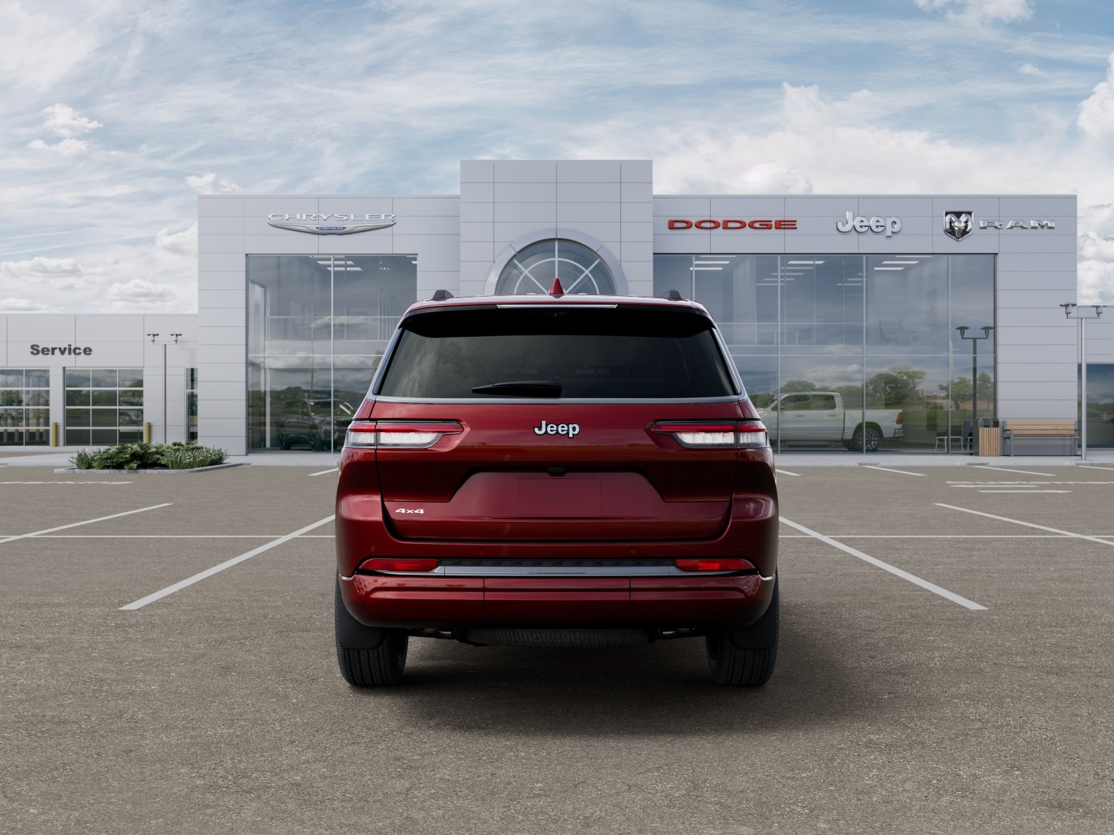 New 2026 Velvet Red Pearl-Coat Exterior Paint Jeep Limited Reserve image 59