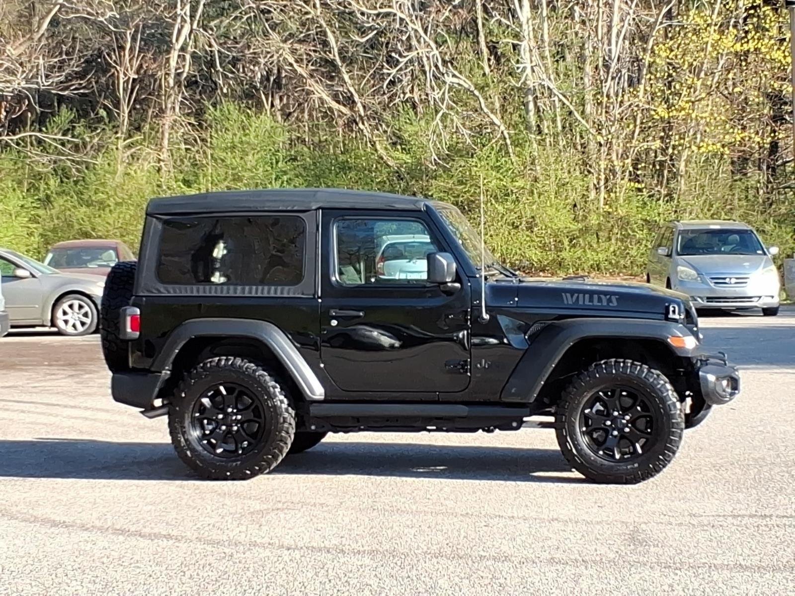 Used 2022 Black Clearcoat Jeep Willys Sport image 7