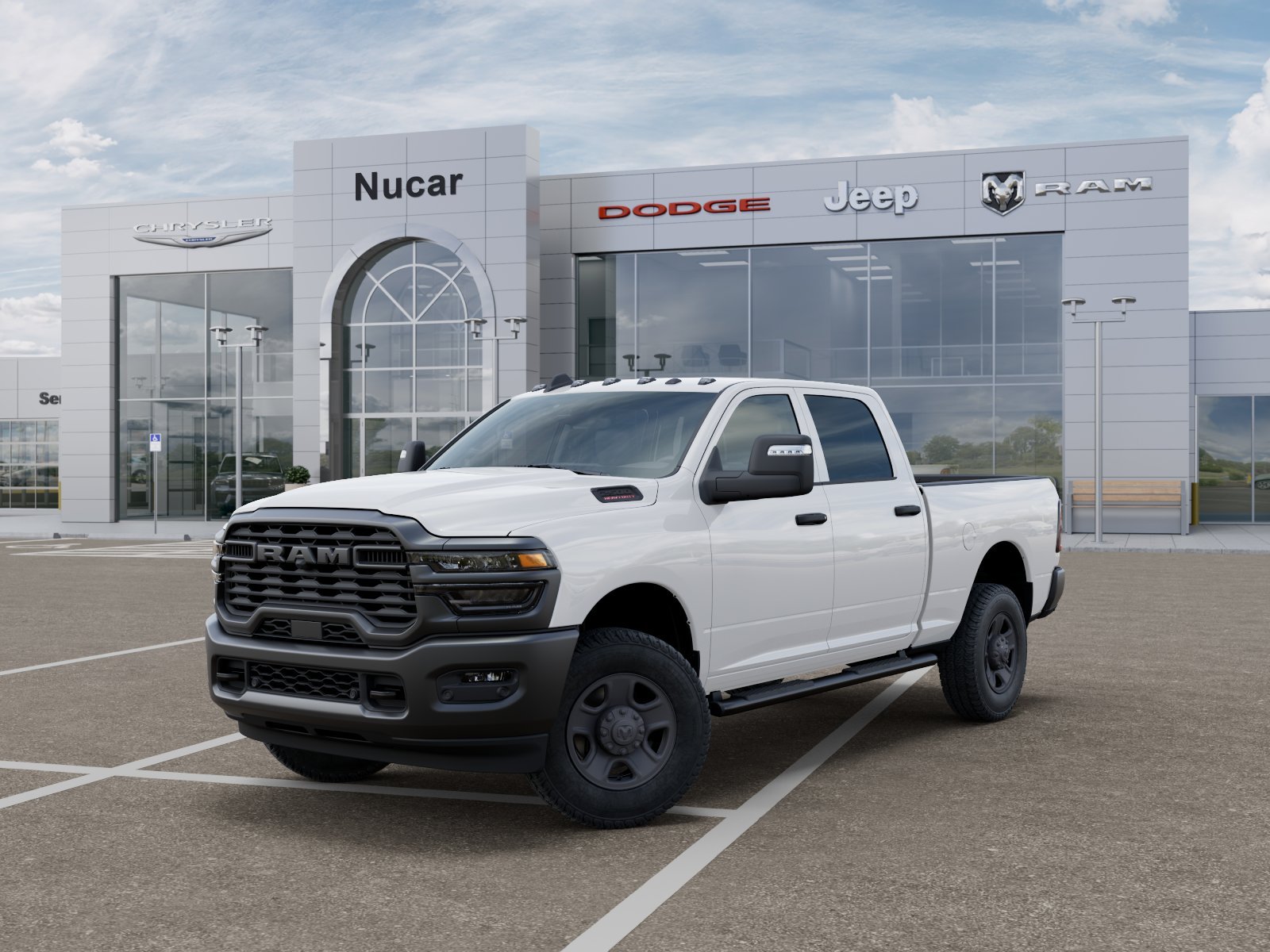 New 2026 Bright White Clear-Coat Exterior Paint RAM Tradesman image 19