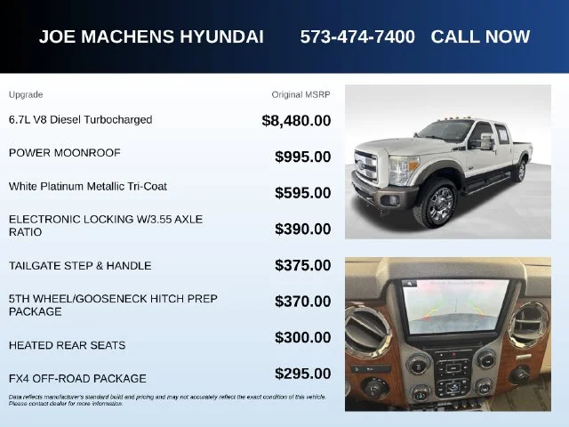 Used 2016 White Ford King Ranch image 6