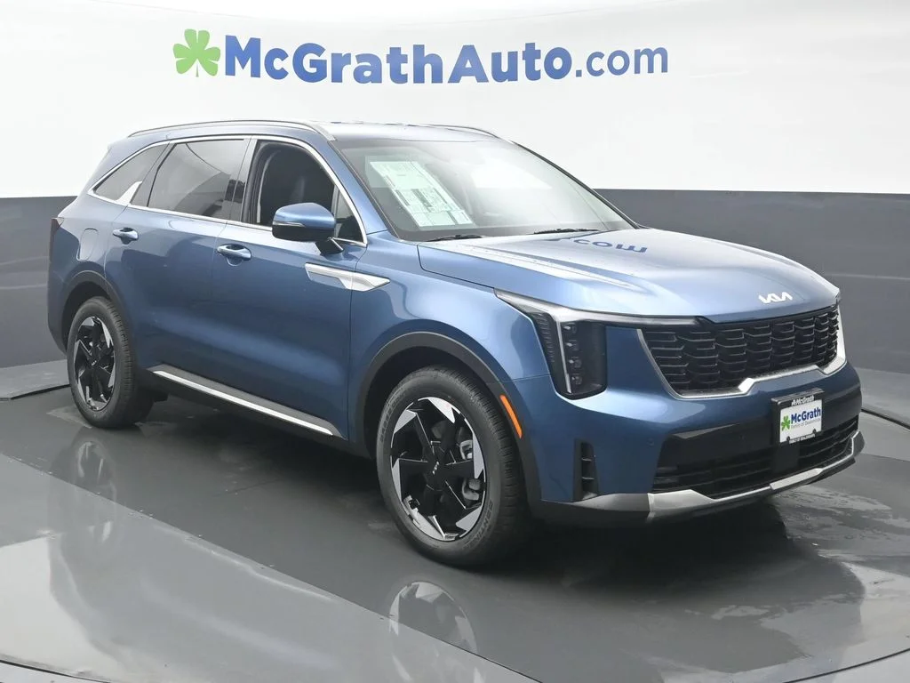 Used 2025 Blue Kia EX image 2