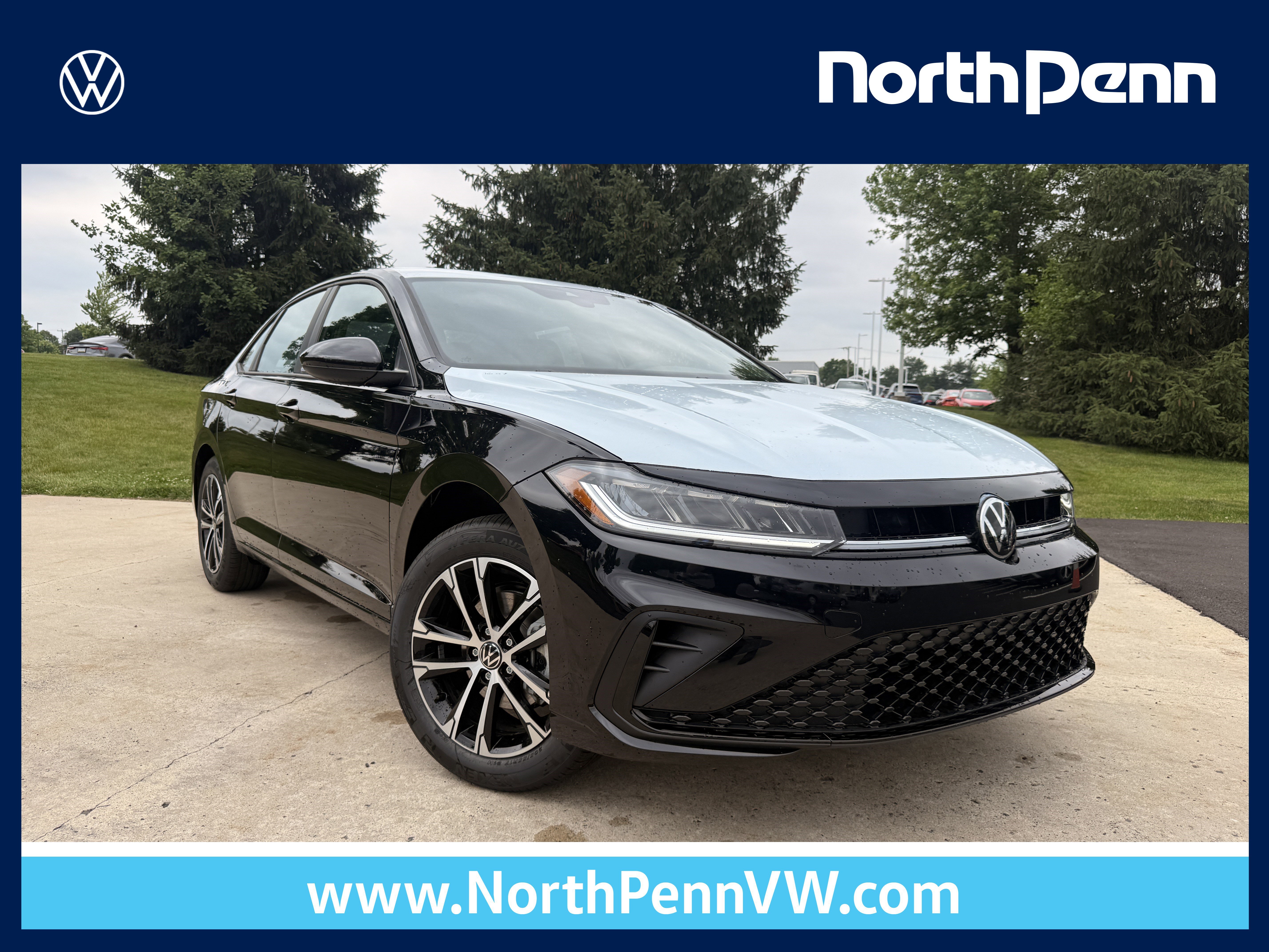 New 2026 Volkswagen Jetta Sport 4dr Car in Colmar #26V1400 | North 
