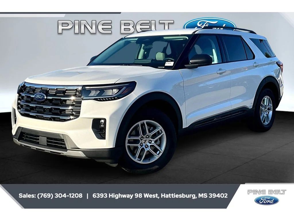 New 2026 Star White Metallic Tri-Coat Ford Active image 7