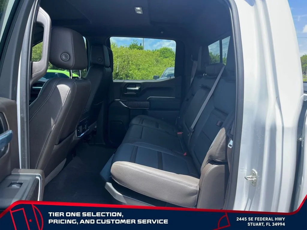 Used 2021 WHITE FROST TRICOAT GMC Denali image 14