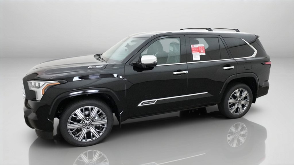 New 2026 Midnight Black Metallic Toyota Capstone image 3