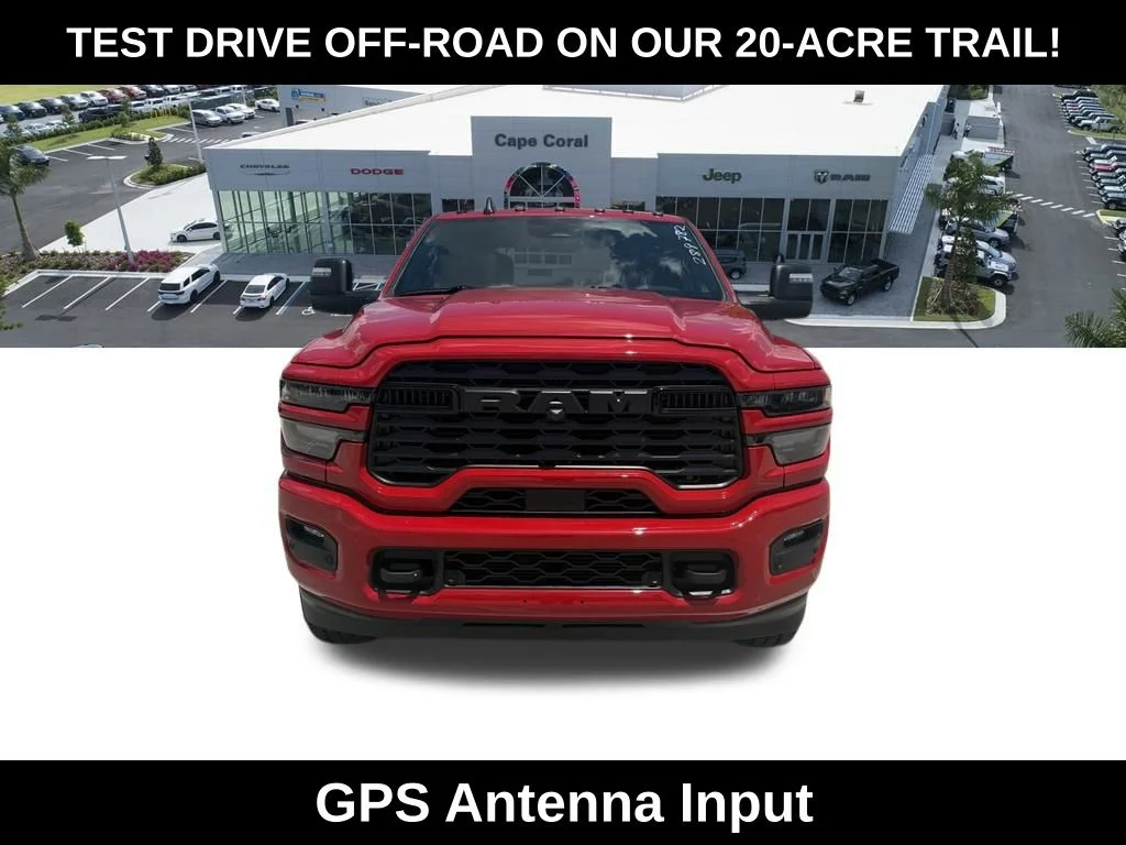 New 2026 Flame Red Clear-Coat Exterior Paint RAM Big Horn image 8
