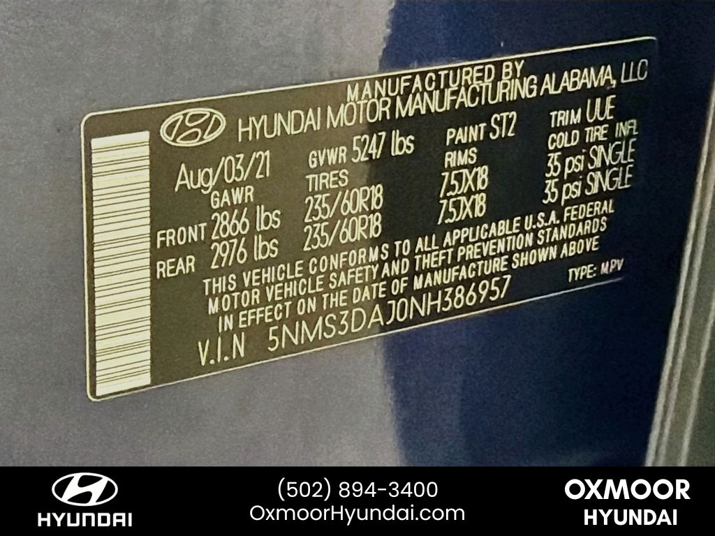 2022 Hyundai Santa Fe SEL - Photo 34