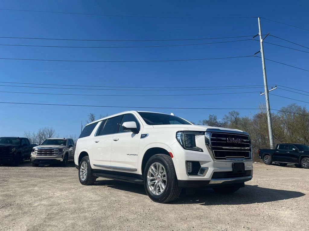 Used 2021 White Frost GMC SLT image 7