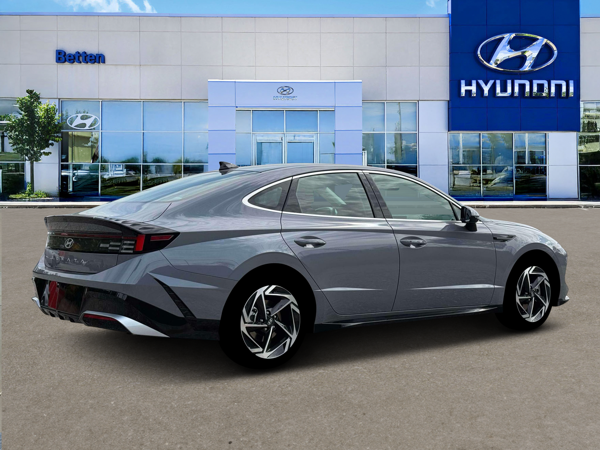 New 2026 Blue Hyundai SEL Sport image 8