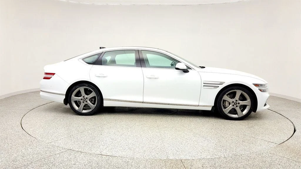 Used 2021 Alta White Genesis 3.5T AWD w/ Prestige Package image 3