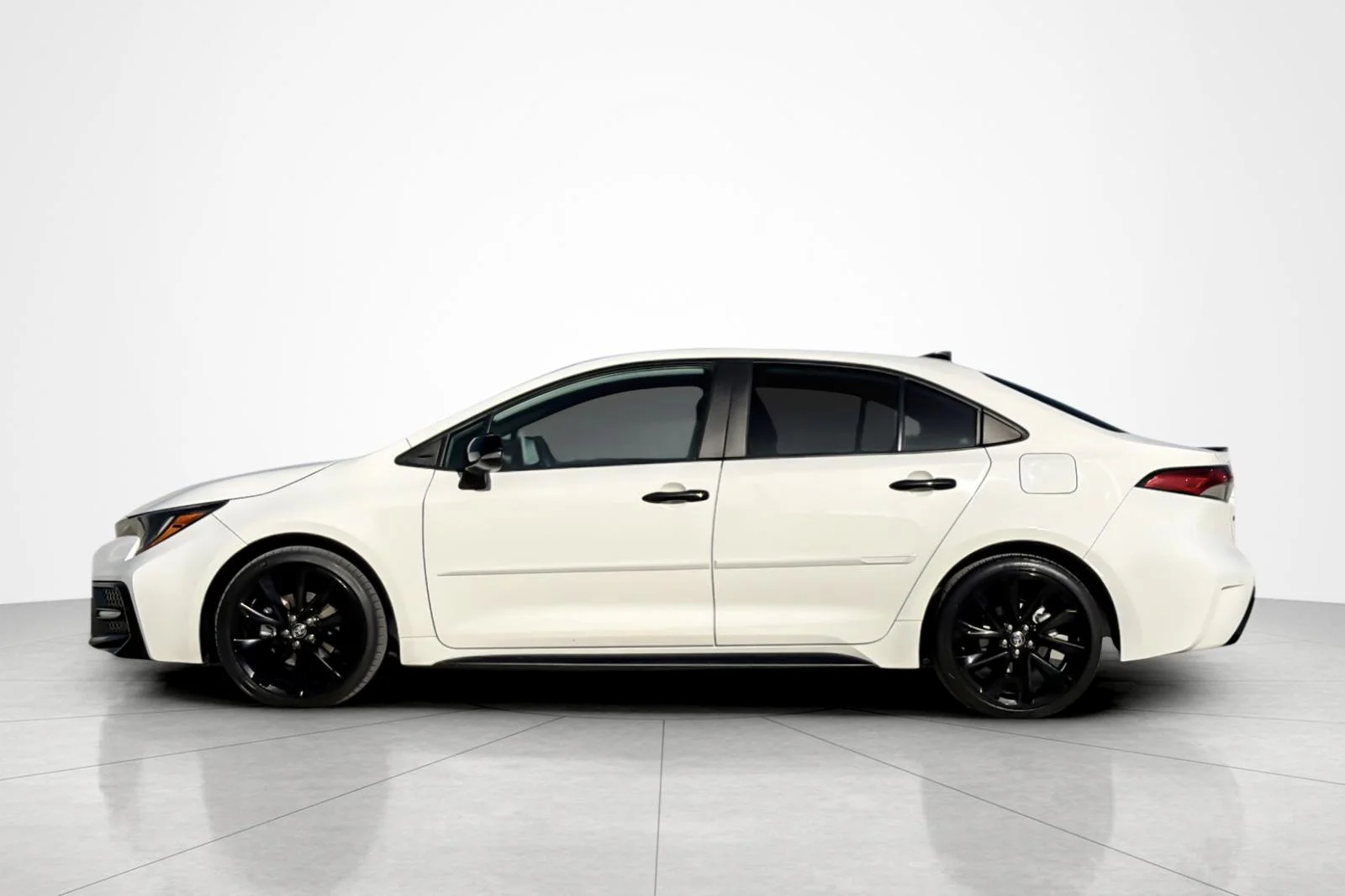 Certified Used 2022 White Toyota SE Nightshade image 2