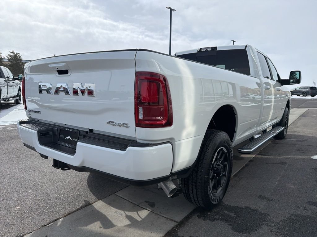 New 2026 Bright White Clear-Coat Exterior Paint RAM Laramie image 10