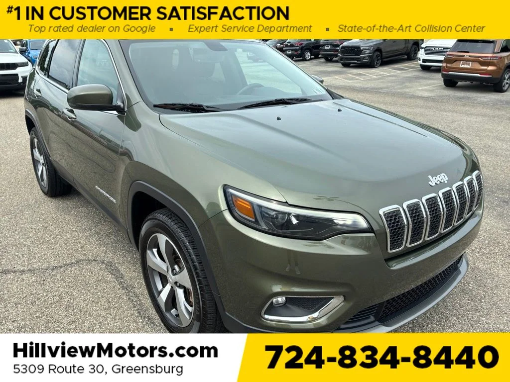 Certified Used 2020 Olive Green Jeep Limited image 9