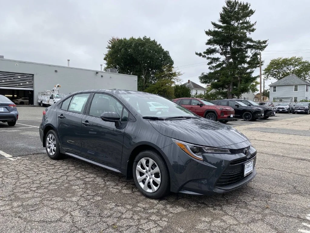 New 2026 Gray Toyota LE image 1