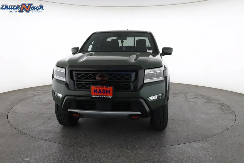 Used 2023 Green Nissan Crew Cab PRO-4X 4x4 image 4