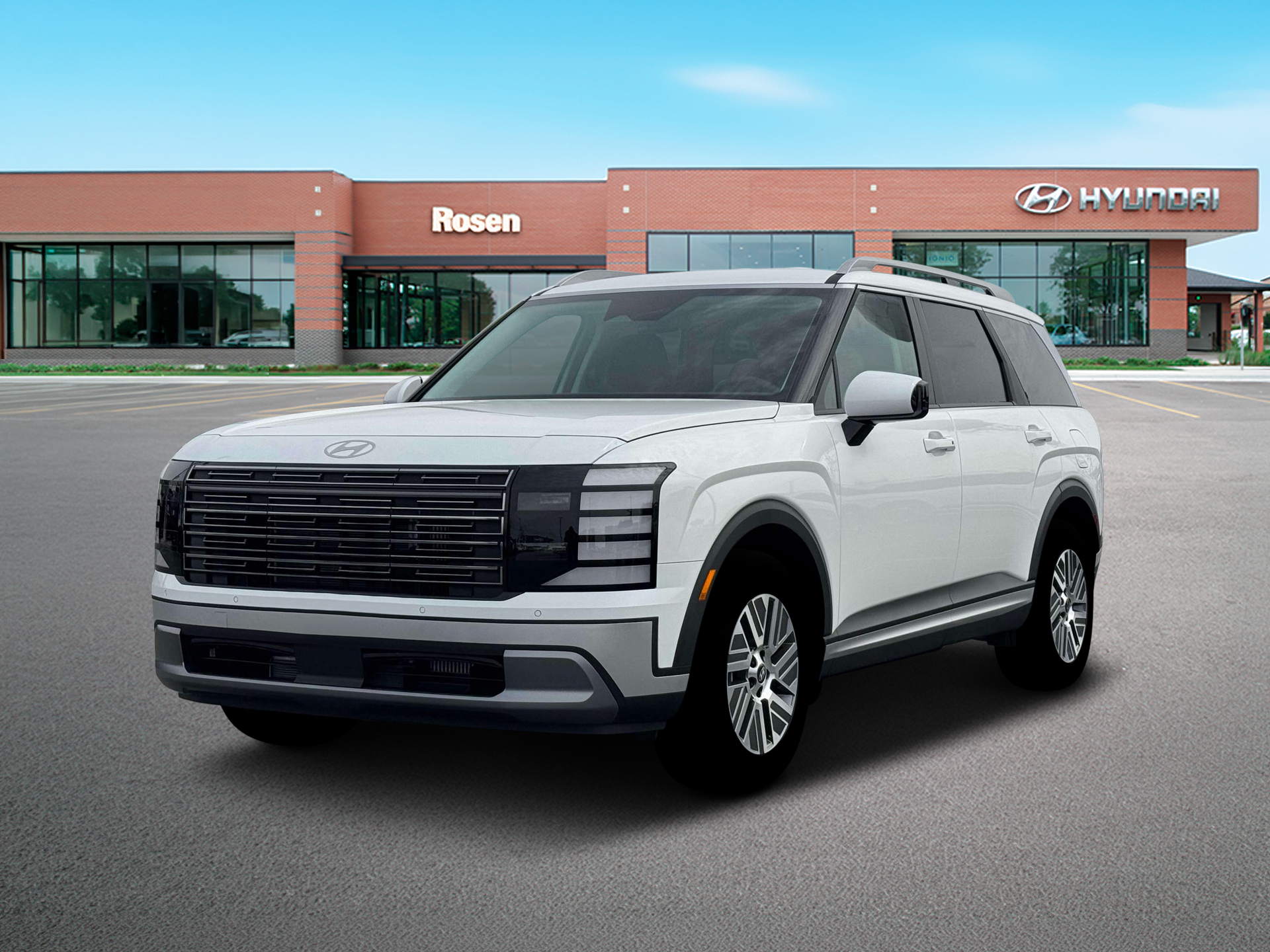 New 2026 White Hyundai SEL 7P image 1