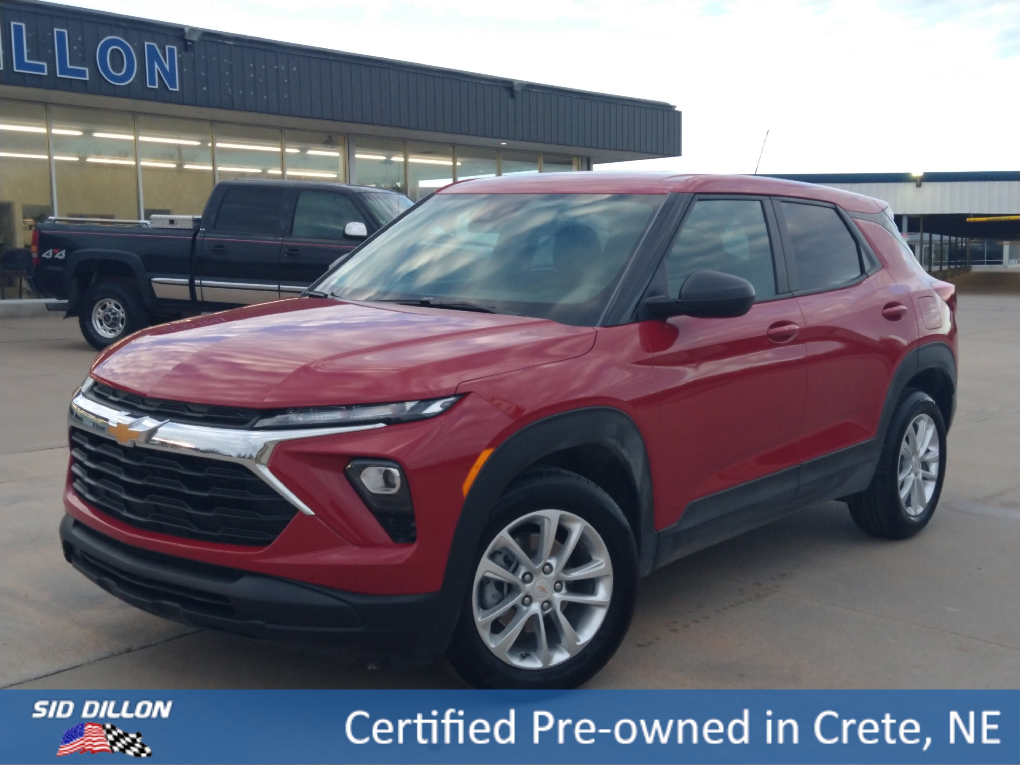 Red 2026 Chevrolet Trailblazer LS FWD SUV / Crossover Front-Wheel Drive Continuously Variable Transmission