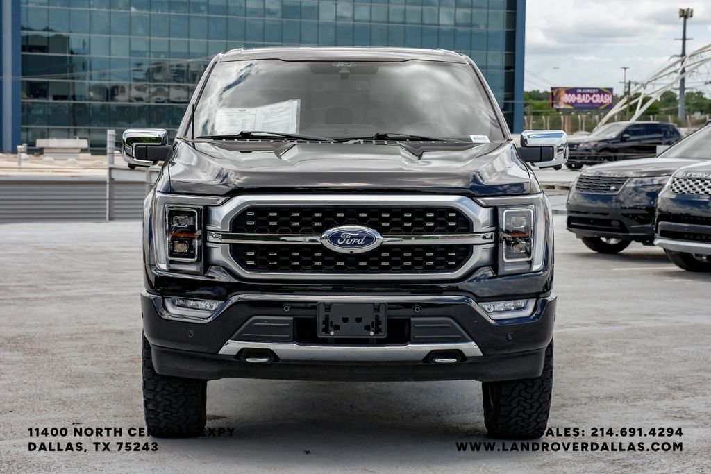Used 2022 Black Ford Platinum image 3