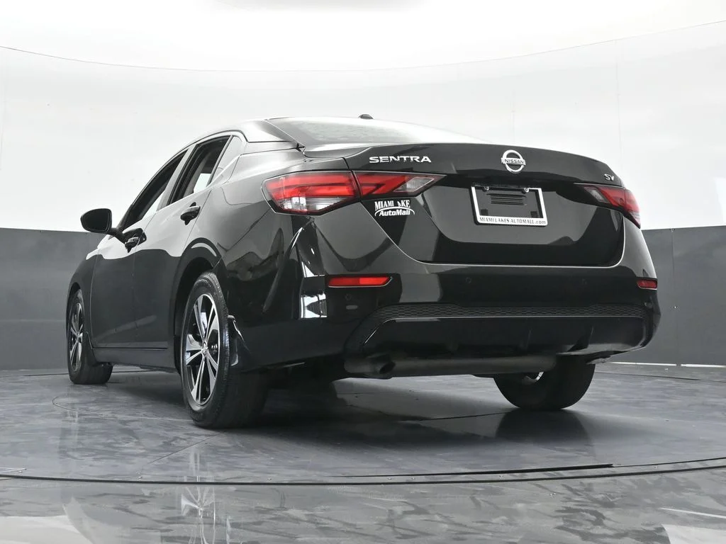 Used 2022 Super Black Nissan SV image 49