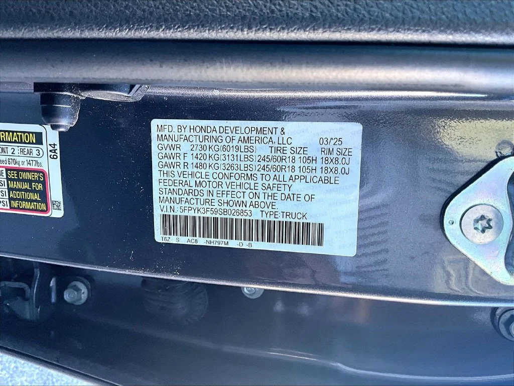 Used 2025 Gray Honda RTL image 37