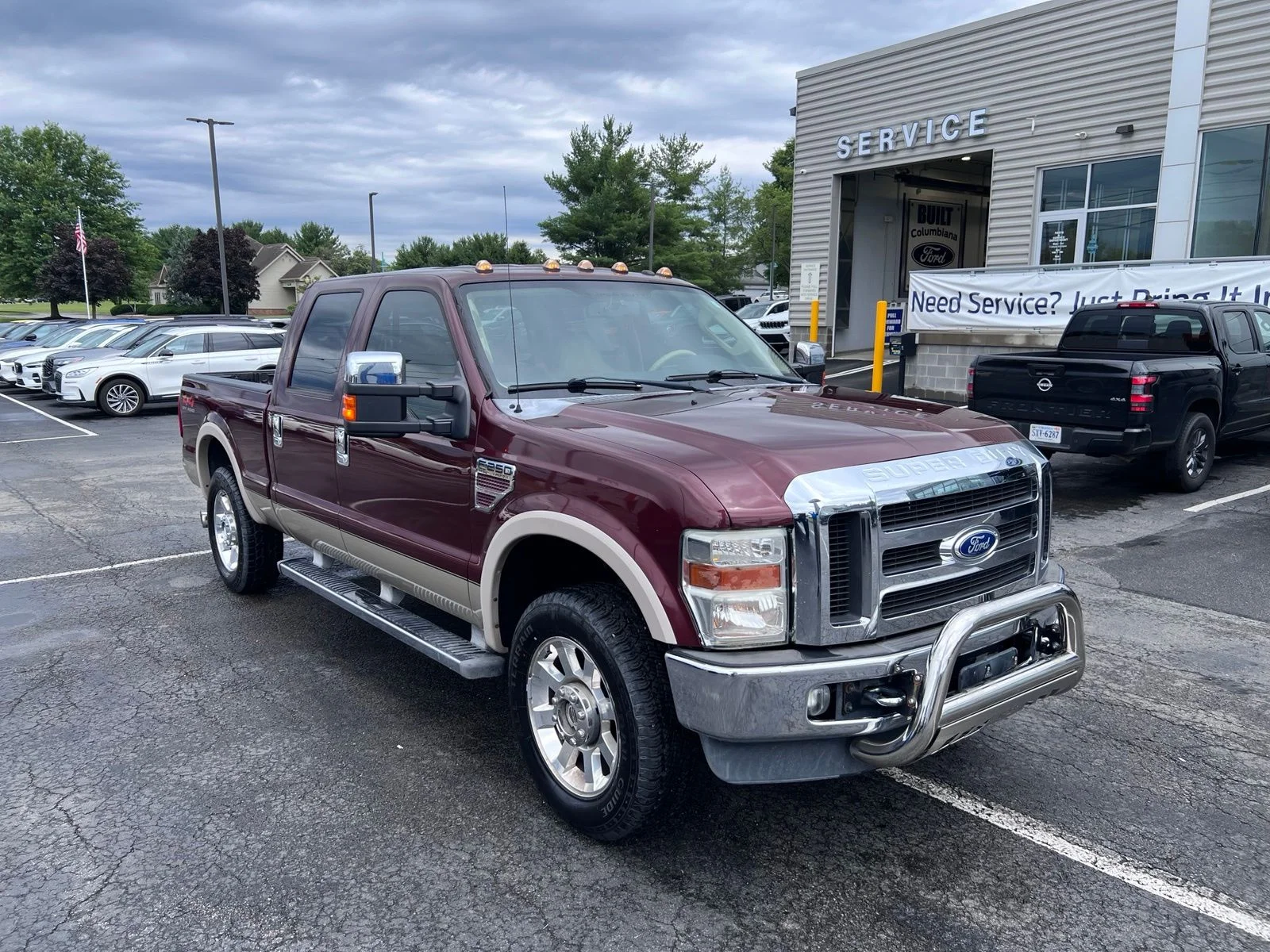Used 2009 Royal Red Clearcoat Metallic Ford Lariat image 6