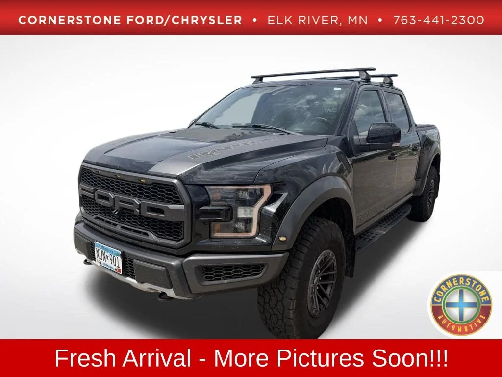 Used 2017 Shadow Black Ford Raptor image 1