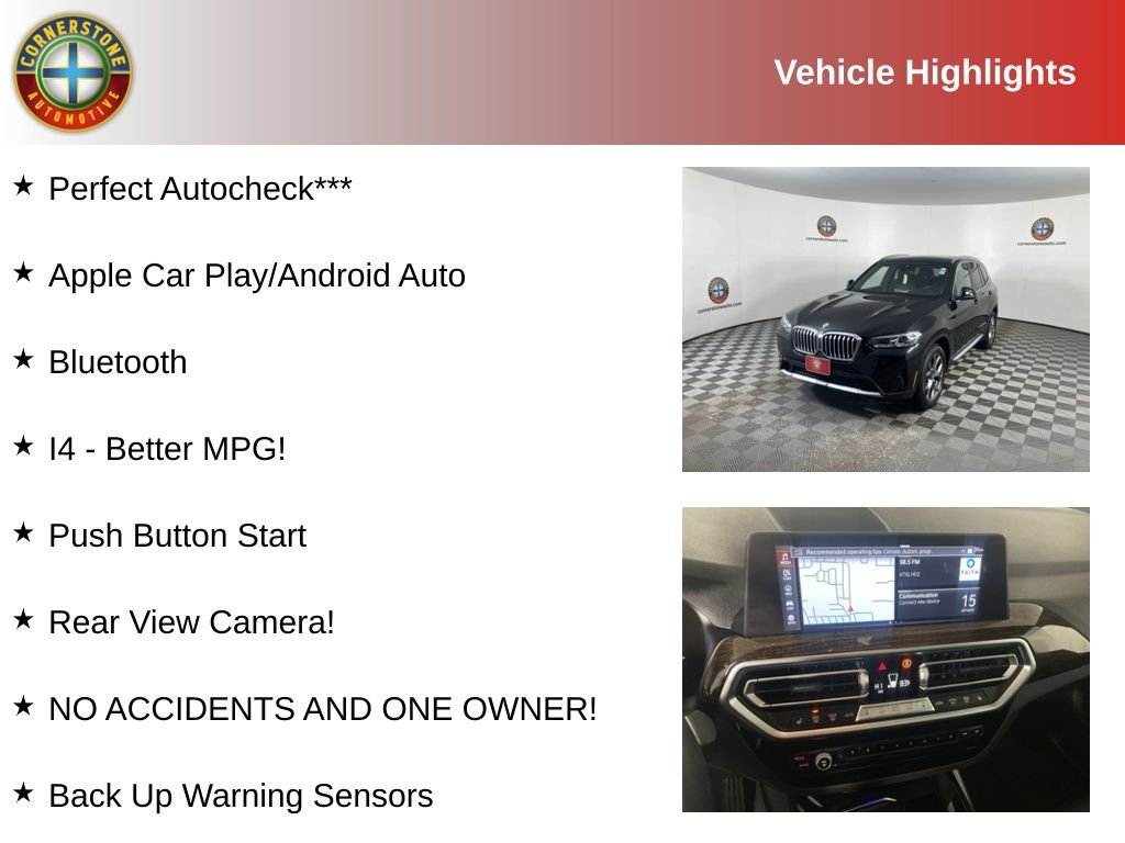 Used 2023 BMW X3 30i with VIN WBX57DP00PN192129 for sale in Elk River, Minnesota