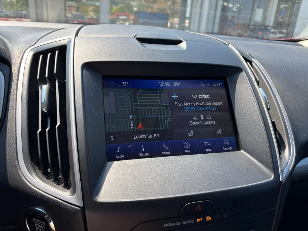 Used 2019 Ruby Red Metallic Tinted Clearcoat Ford SEL image 3