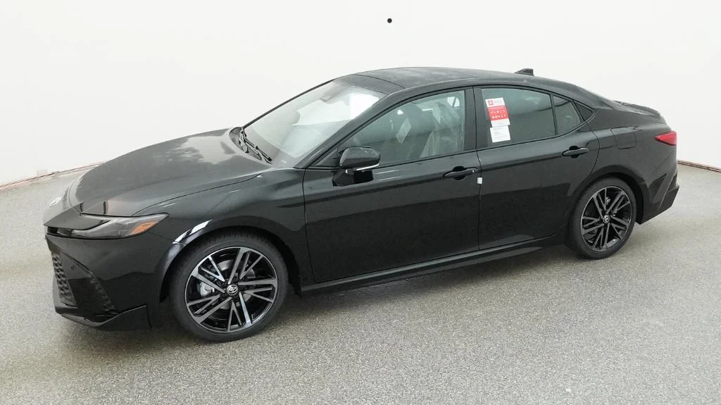 New 2026 Midnight Black Metallic Toyota XSE image 8