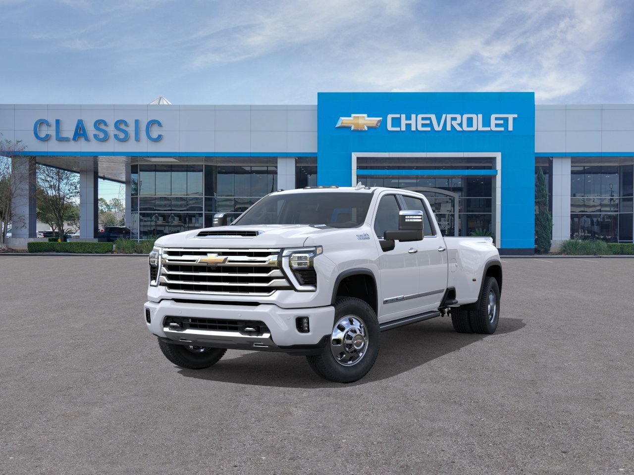 2026 Chevrolet Silverado 3500 HD High Country DRW White at Classic Elite Chevrolet Hwy 6