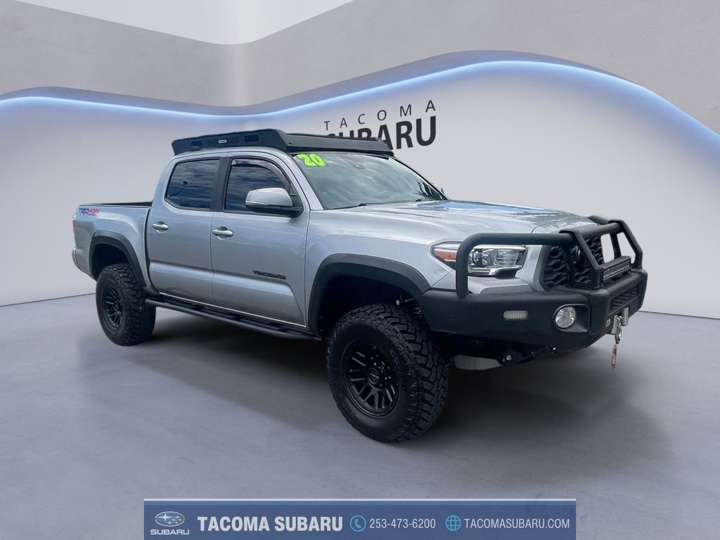 Used 2020 Silver Toyota TRD Off-Road image 7