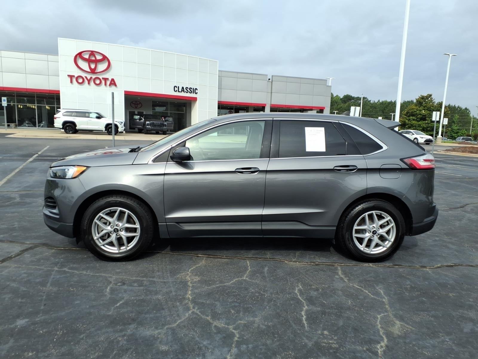 Used 2023 Carbonized Gray Metallic Ford SEL image 3