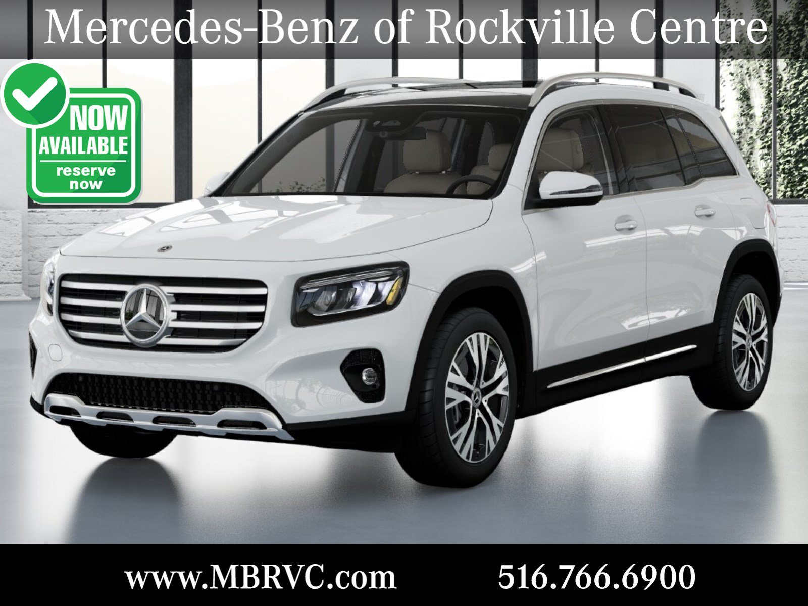 New 2026 Polar White Mercedes-Benz GLB 250 image 1