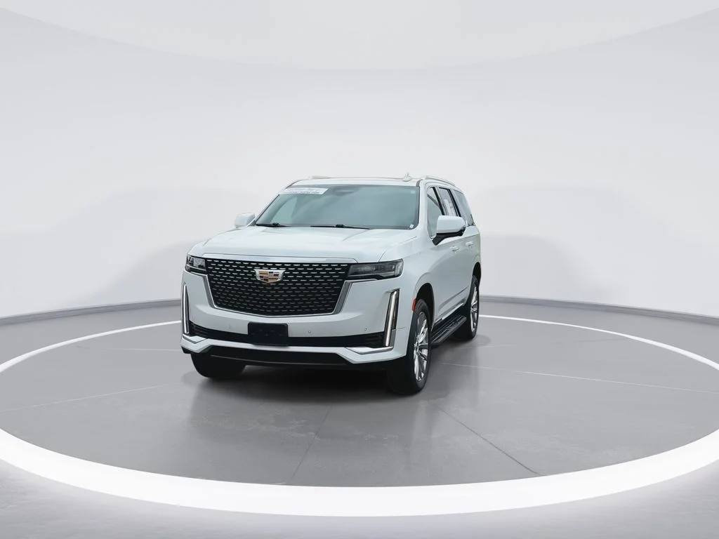Used 2023 White Cadillac Premium Luxury image 3