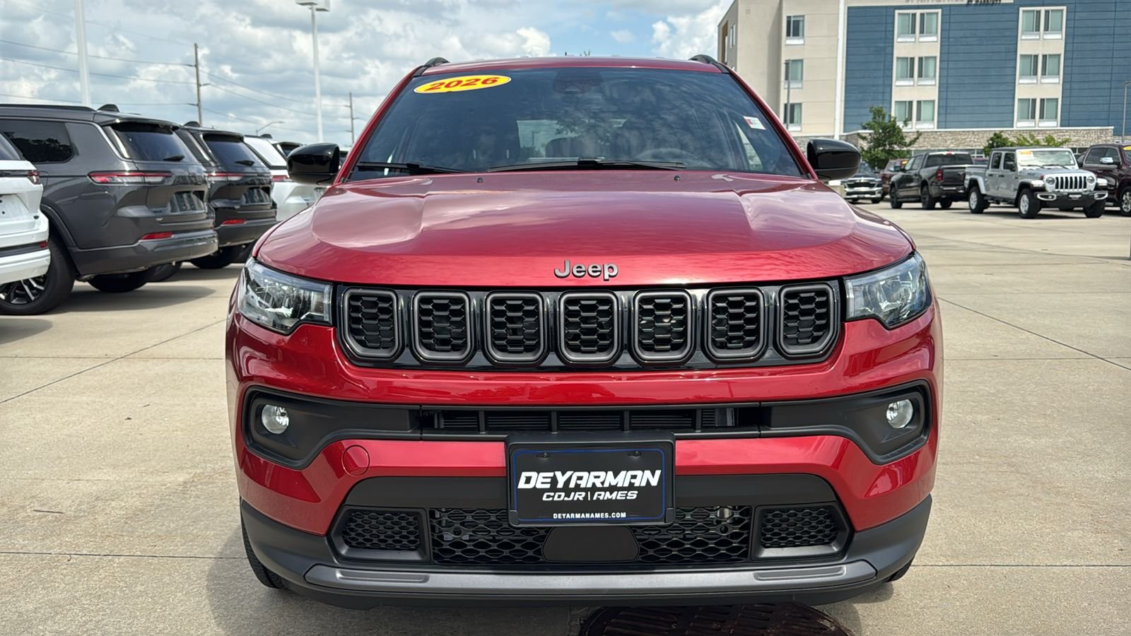 New 2026 Red Hot Pearlcoat Jeep Latitude image 4