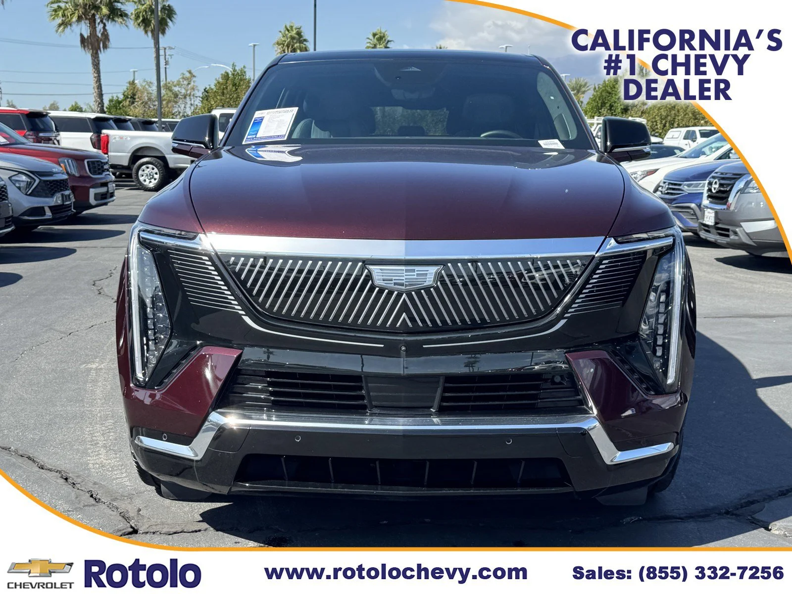 Used 2025 Cadillac Escalade IQ Luxury 2 with VIN 1GYTEDKLXSU108922 for sale in Fontana, CA