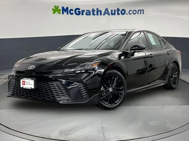 Certified Used 2025 MIDNIGHT BLACK METALLIC Toyota  image 2