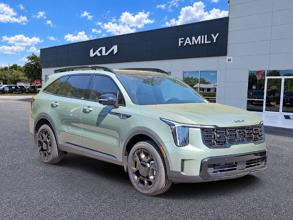 New 2026 Jungle Green Kia X-Line SX Prestige AWD image 1