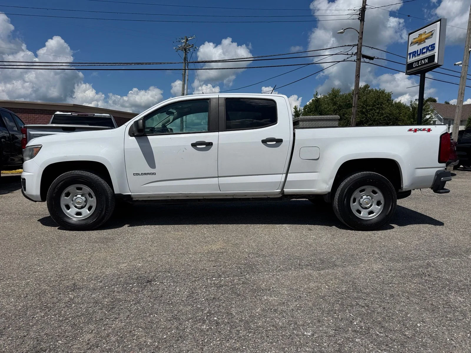 Used 2020 White Chevrolet Work Truck image 3
