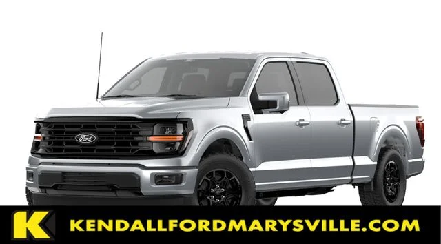 New 2026 Iconic Silver Metallic Ford XLT image 1