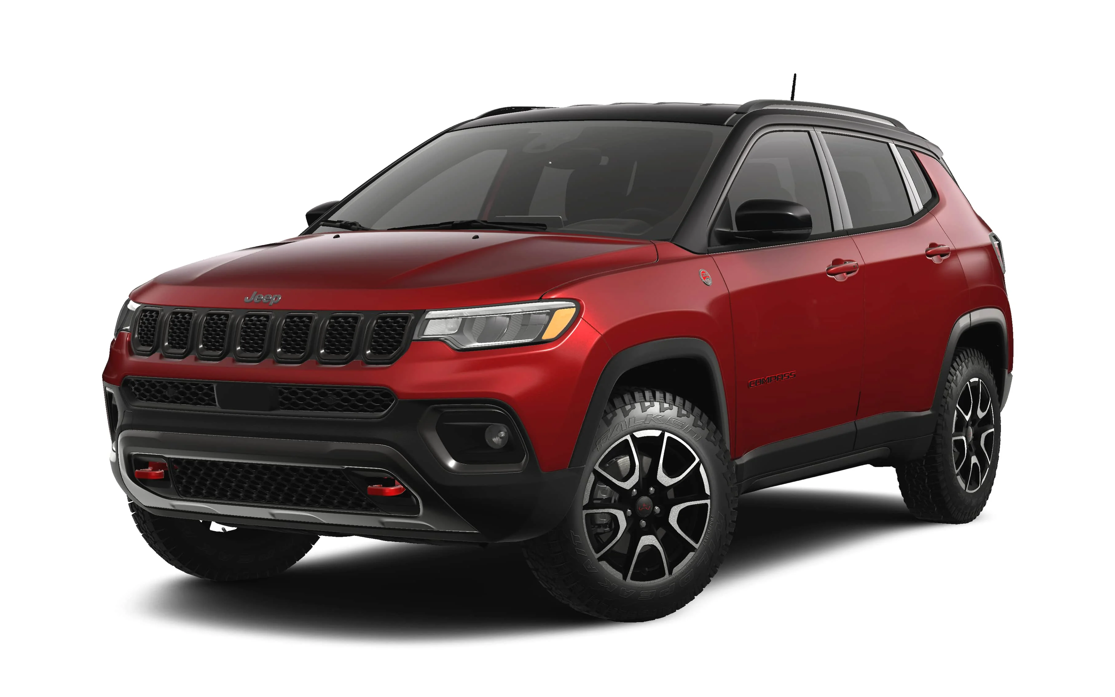 New 2026 Red Hot Pearl-Coat Exterior Paint Jeep Trailhawk image 13