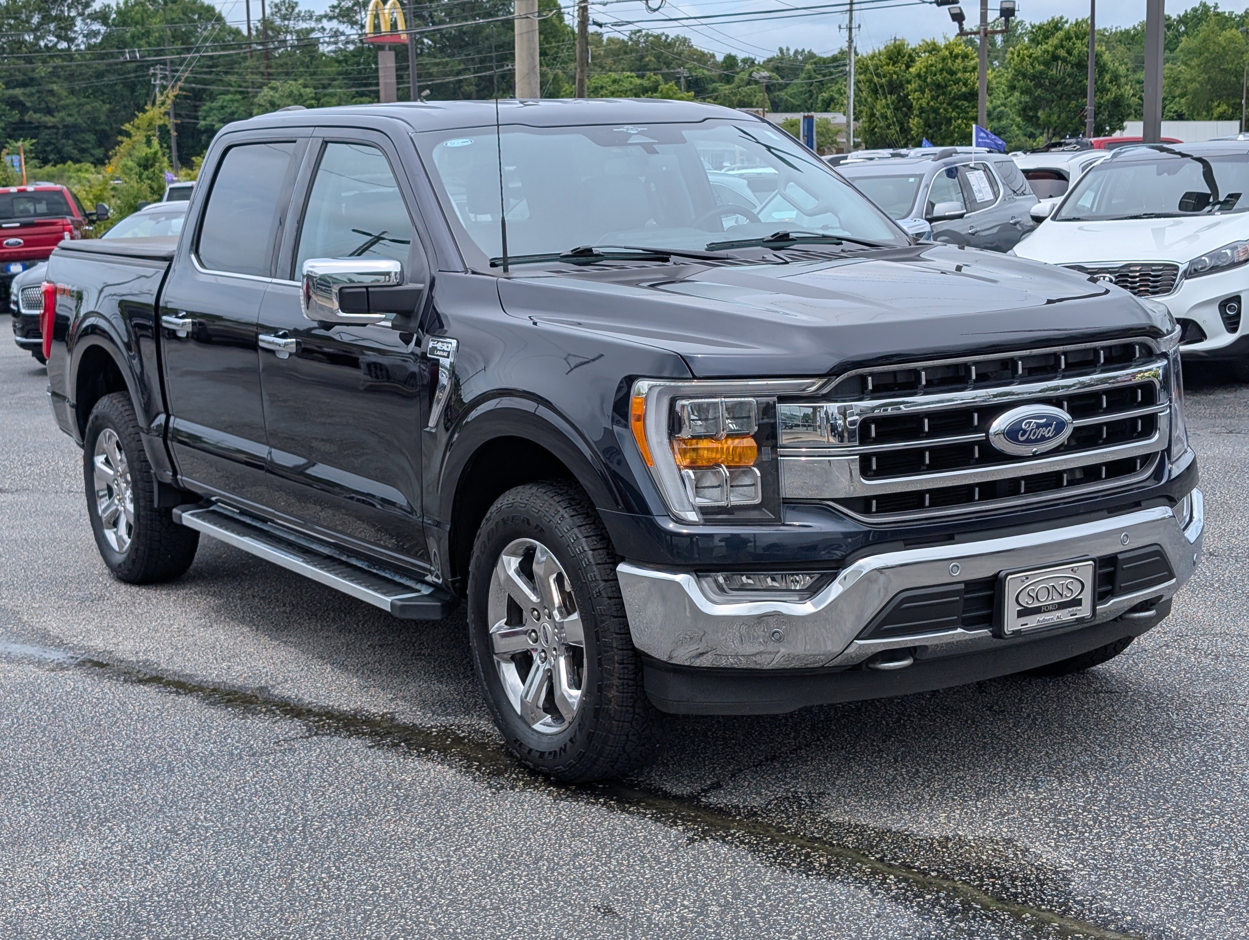 Certified Used 2023 Antimatter Blue Metallic Ford LARIAT image 4
