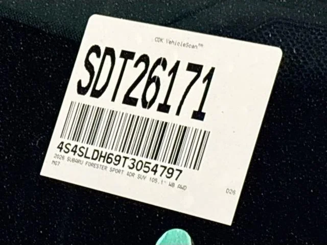 New 2026 MAGNETITE GRAY METALLIC Subaru Sport image 25