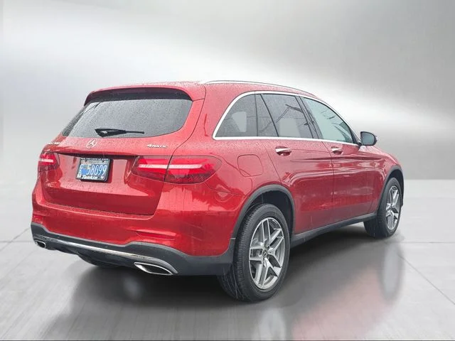Used 2017 designo Cardinal Red Metallic Mercedes-Benz GLC 300 image 3