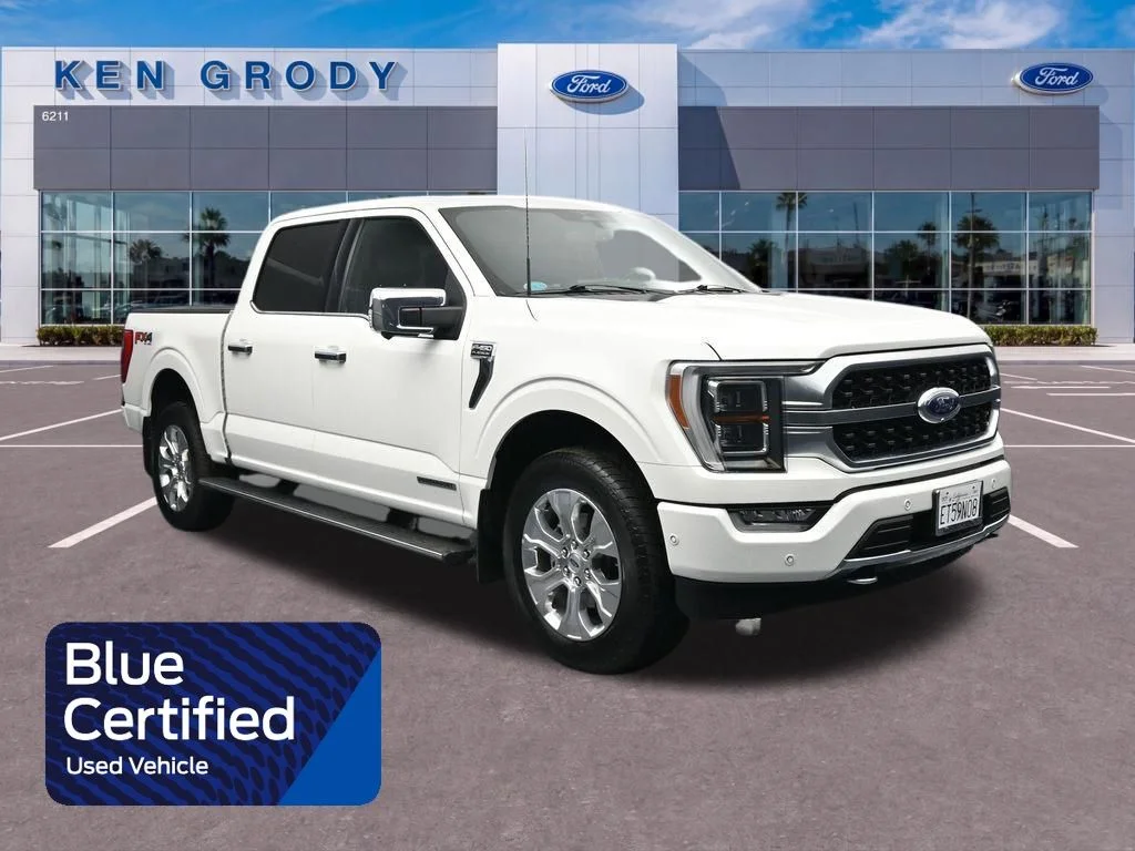 Used 2023 White Ford Platinum image 1