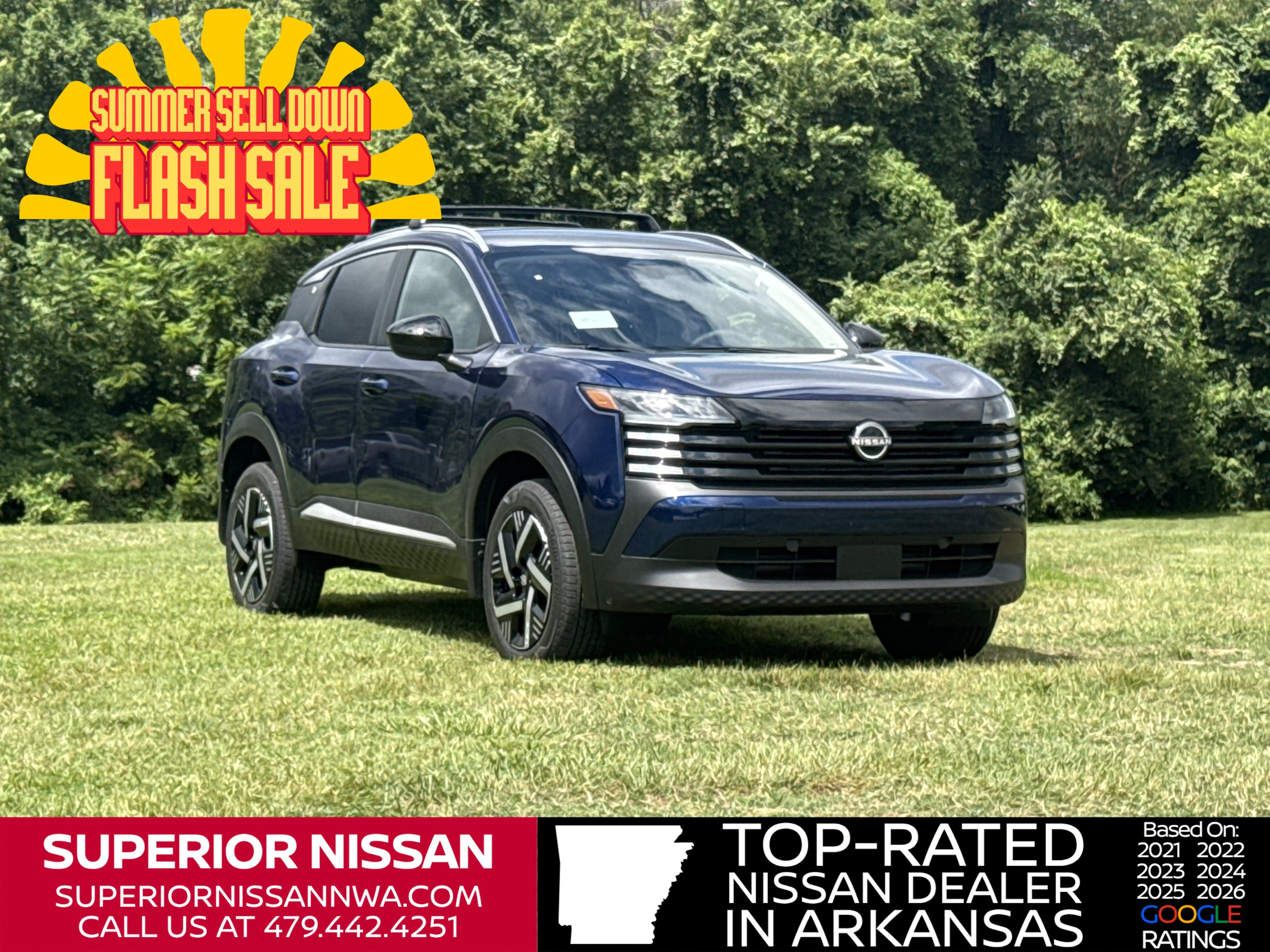 New 2026 Deep Blue Pearl Nissan SV image 1