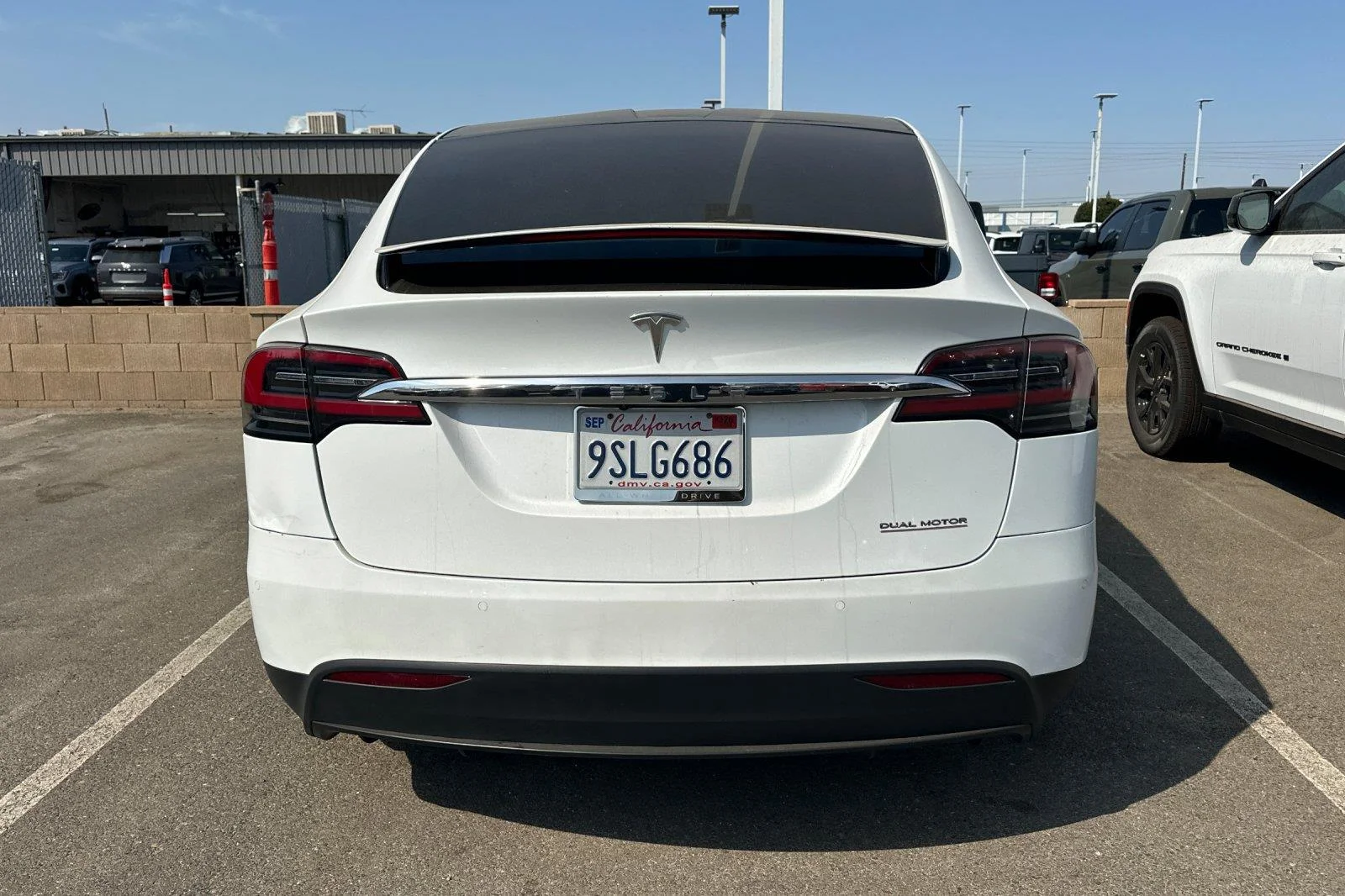 Used 2020 Pearl White Multi-Coat Tesla Performance image 6