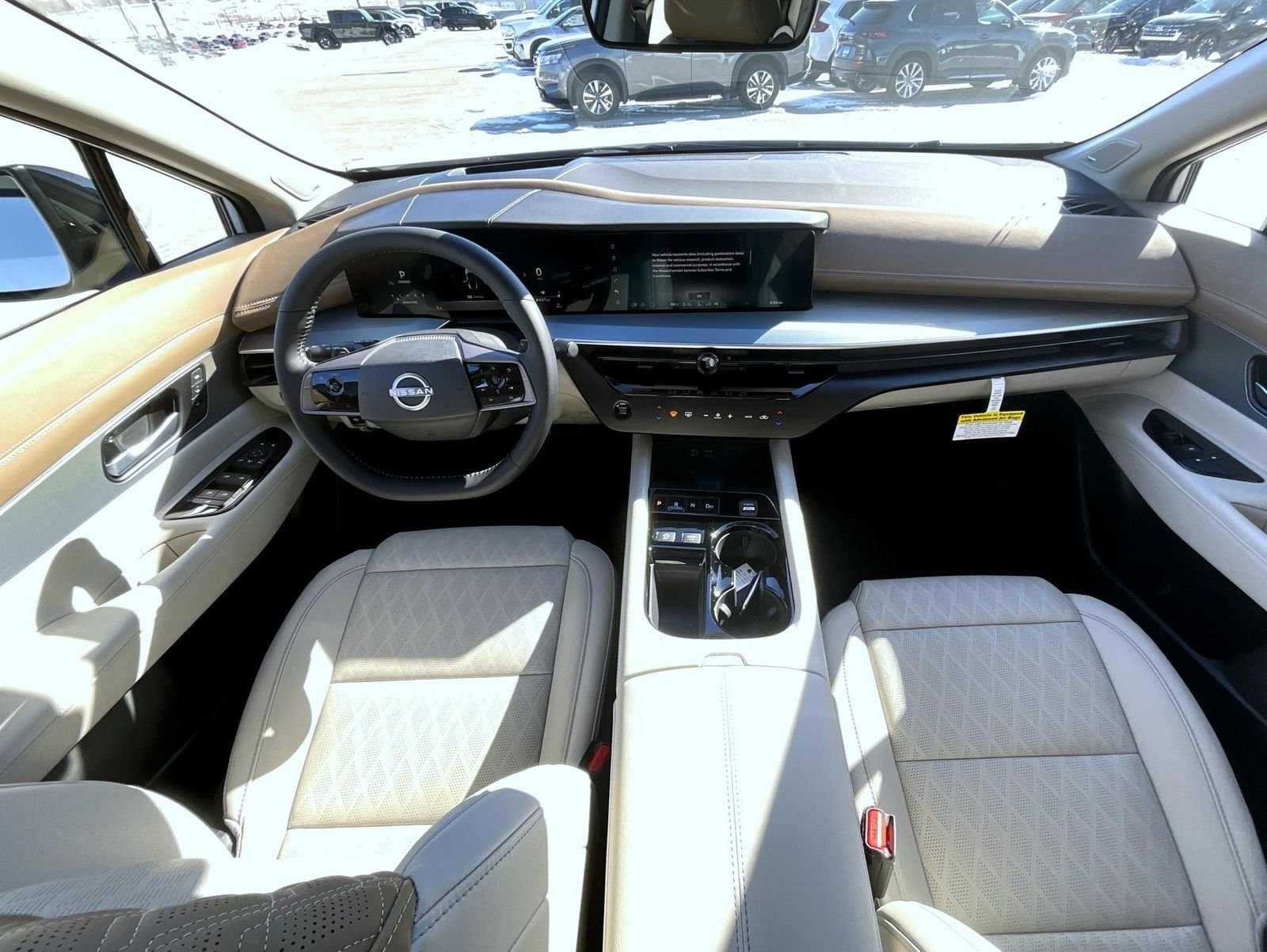 New 2026 Everest White Pearl TriCoat / Super Black Two-tone Nissan Platinum image 14