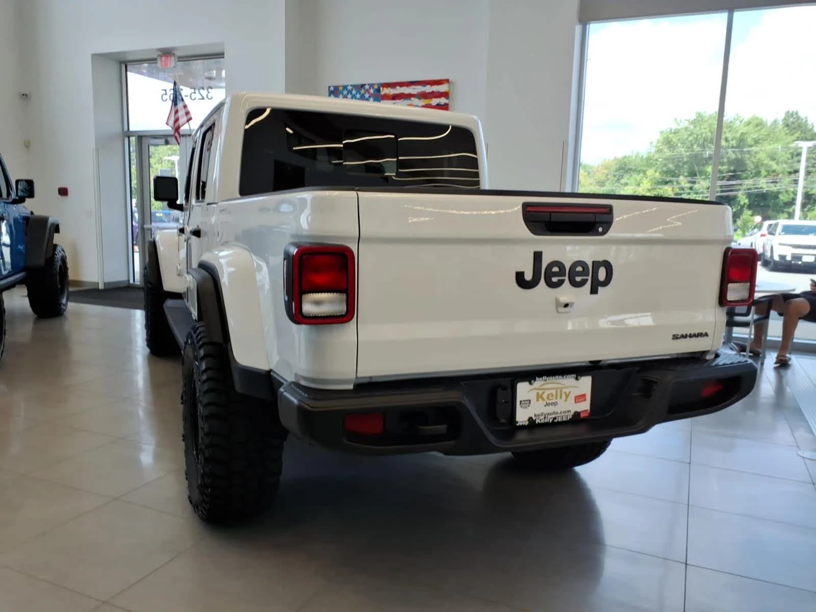 New 2026 Bright White Clearcoat Jeep Sahara image 3